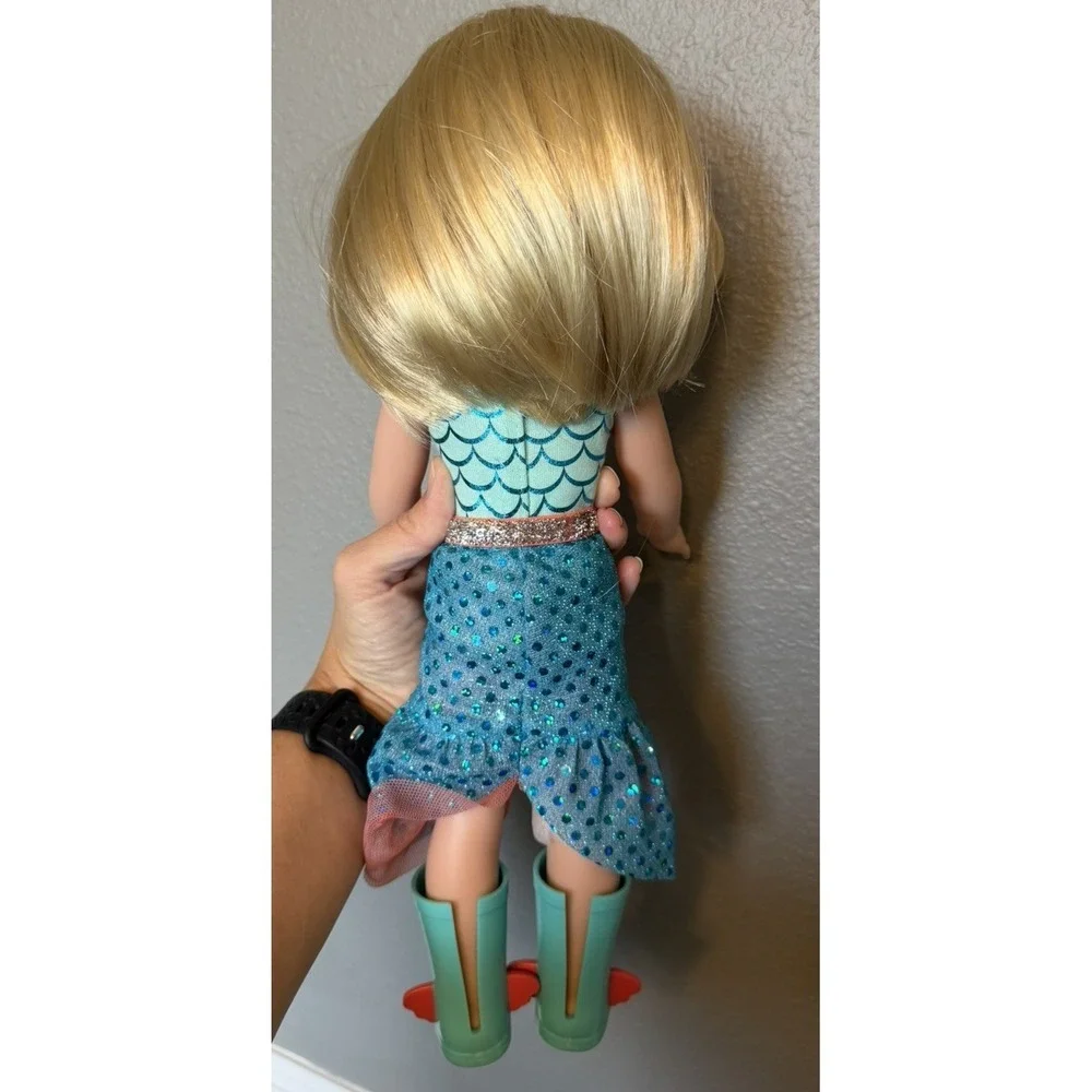 American Girl WellieWishers Camille Doll Mermaid Outfit Boots 14.5